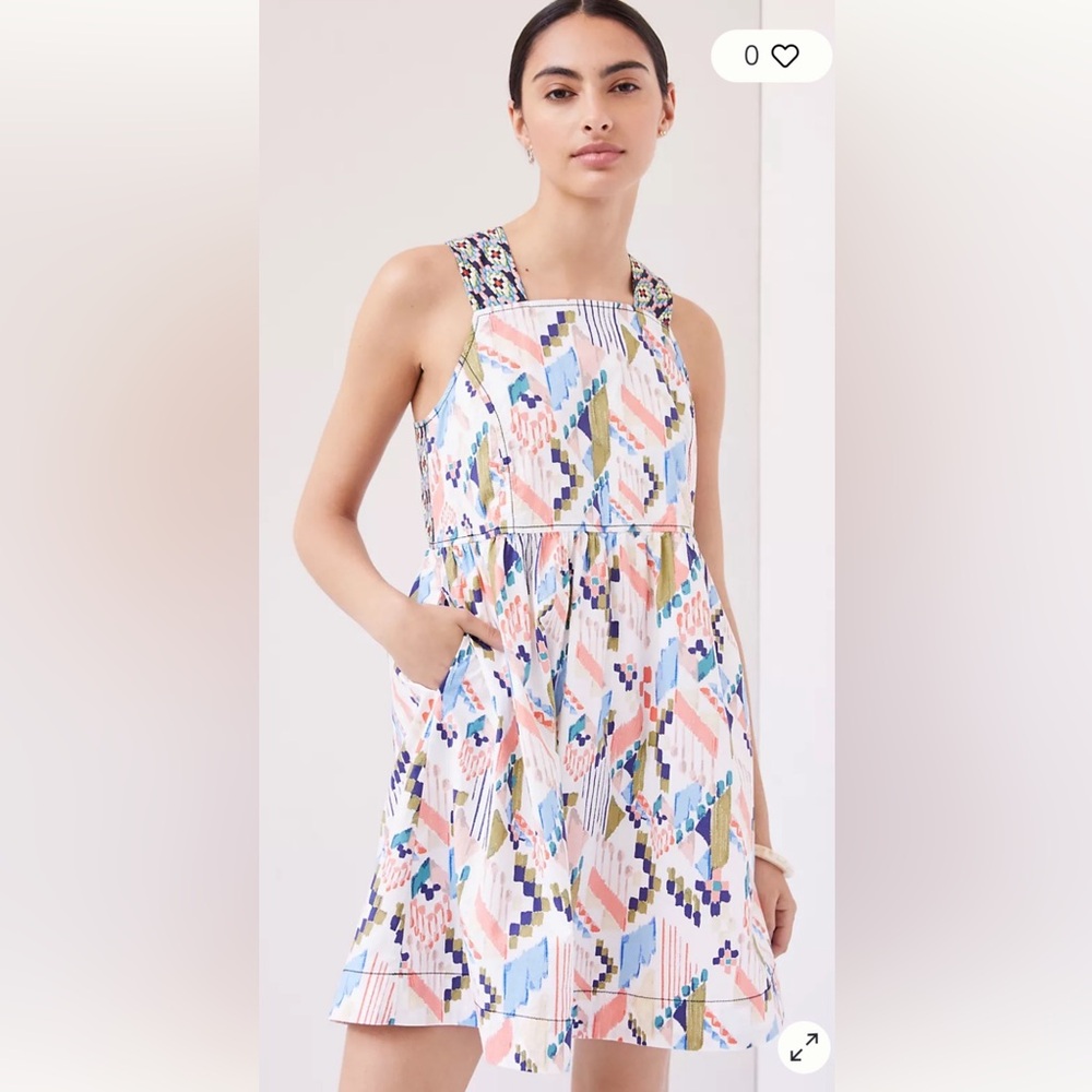 NWT Anthropologie size S swing dress